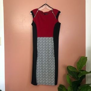 Cap Sleeve Professional Dress